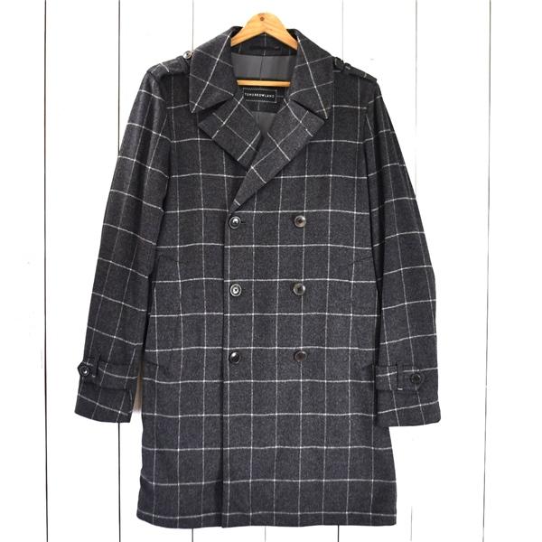 トゥモローランド TOMORROWLAND カシミヤ混 6つボタンダブル コート 44 / L ダー...