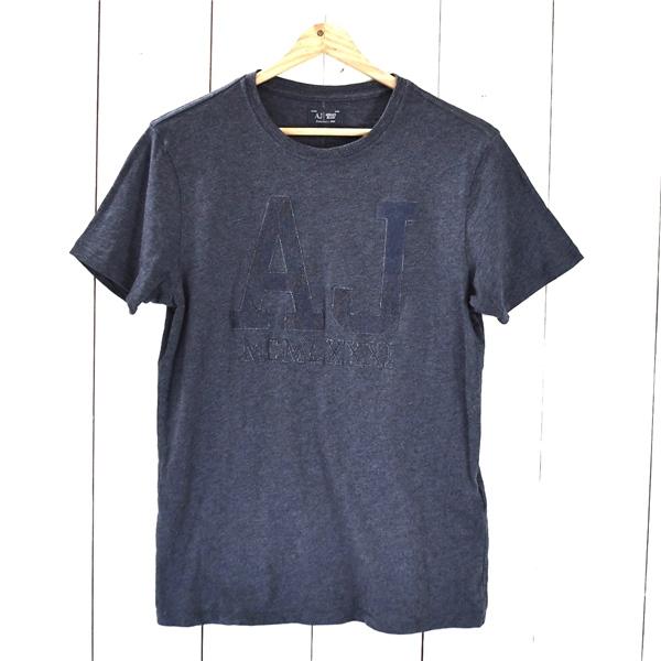アルマーニジーンズ ARMANI JEANS AJ コットン100％ クルーネック 半袖 Tシャツ ...