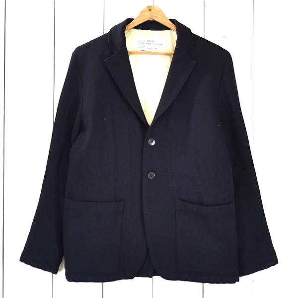 エディフィス EDIFICE 4つボタン シングル 段返り ジャケット M ダークネイビー 秋冬対応...