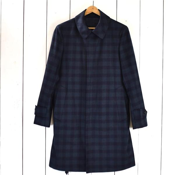 トゥモローランド TOMORROWLAND 伊製ロロピアーナ生地 比翼仕立て ステンカラーコート 4...