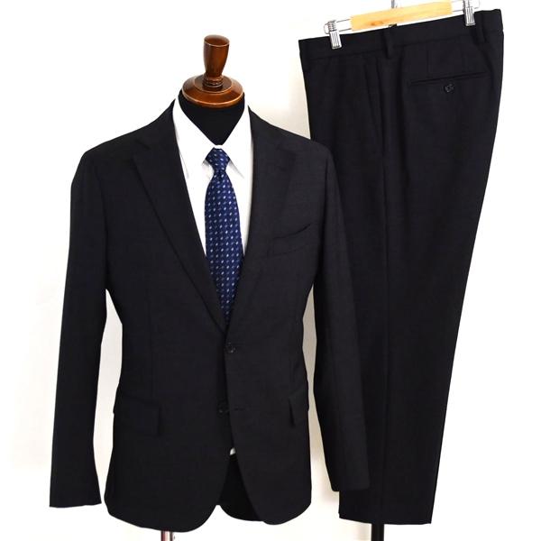 マッキントッシュ LONDON 2つボタン シングルスーツ M A6 ダークグレー ノータック G1...