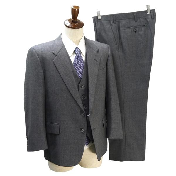 TawaraYa タワラヤ 3ピース 2つボタン シングルスーツ 袖口3つボタン BB3 S グレー...