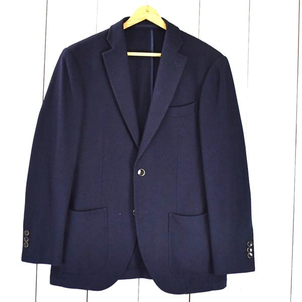 HILTON 伊製生地 Designed by RING JACKET 2つボタン シングル ジャケ...