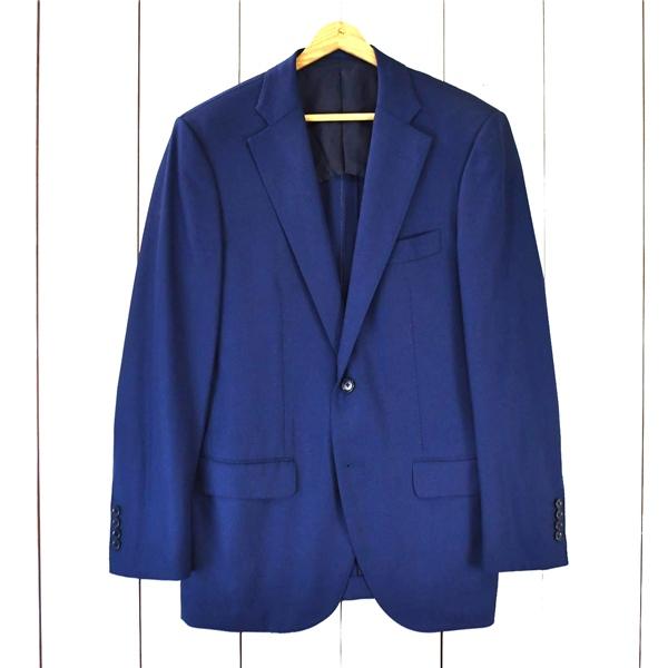 TOMORROWLAND トゥモローランド 2つボタン シングル ジャケット 48 / L ダークネ...