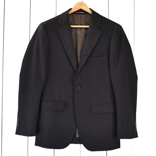 オリヒカ ORIHICA 2つボタン シングル ジャケット M ブラック 袖口4つ釦 春秋冬対応 2...