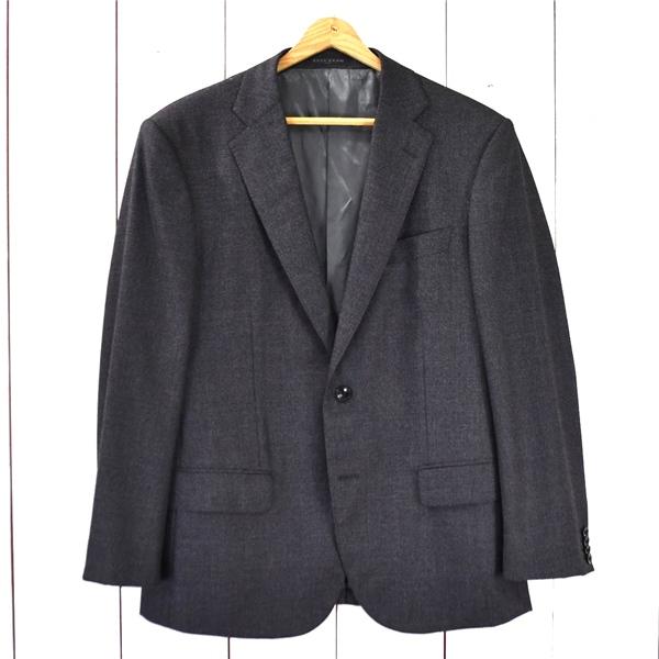 美品 ヒルトン HILTON TIME 2つボタン シングル ジャケット AB-5 / S ダークグ...