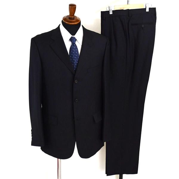 美品 ポールスミス LONDON 伊製 デルフィノ 120's 3つボタン シングルスーツ L YA...