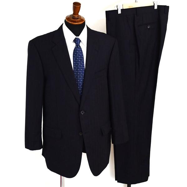 MASIMO plus 伊製 エルメネジルドゼニア生地 2つボタン シングルスーツ XL BB6 ブ...