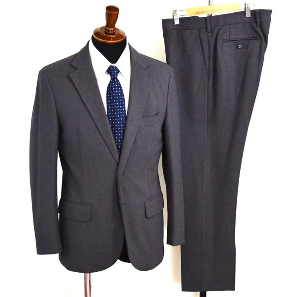 マッキントッシュ フィロソフィー 2つボタン シングルスーツ L A6 ダークグレー ノータック H...