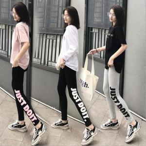 スキニー レギパン レギンス レディース 韓国系ファッション 2１ 春 夏 サイドロゴ スポーティー スポーツｍｉｘ 薄手 Wl4642 こども服 Days 通販 Yahoo ショッピング