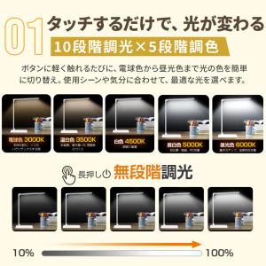 デスクライト led 目に優しい 電気スタンド...の詳細画像4