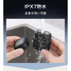 電動シェーバー 回転式 超小型 メンズ 充電 ...の詳細画像4