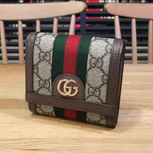新品未使用】グッチ ホースビット GGスプリーム 1955 コンパクト財布