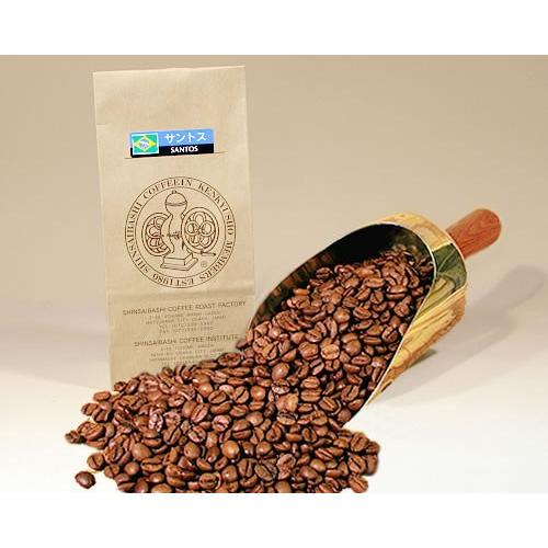 逸品シングル　焙煎コーヒー豆／粉　ブラジル・サントスNo.2 100g