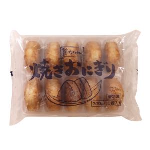 (地域限定送料無料)業務用 贅たくさん 焼きおにぎり 700g（10個入り）　1ケース(6入)(計60個)(冷凍)(295200000ck)｜coffeenomarch