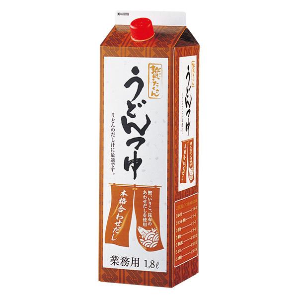 (地域限定送料無料)業務用  (単品) 贅たくさん うどんつゆ 1.8L　3袋(計3本)(常温)(7...