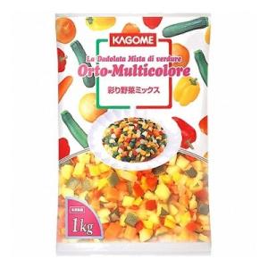 (地域限定送料無料) (単品) 業務用 カゴメ 彩り野菜ミックス 1kg(冷凍) (781881000sk)｜coffeenomarch