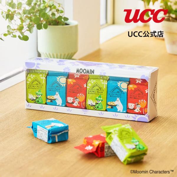ギフトUCC カフェアットホーム (CAFE@HOME) ムーミン谷 ゆかいな仲間セット 6杯分 お...