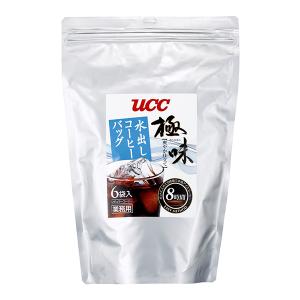 UCC 極味 爽やか仕立て水出しコーヒーバッグ 80g×6個｜coffeetakuhaibin