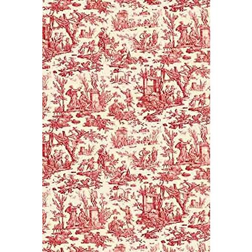 サジューコットン　MOTIF "OFFRANDE A L'AMOUR"　ミニザイズ　ルージュ　縦５０...