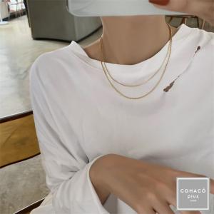1000円均一アクセサリー 二連ネックレス サ...の詳細画像4
