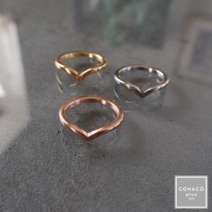 1000円均一アクセサリー V字リング 指輪 ...の詳細画像4