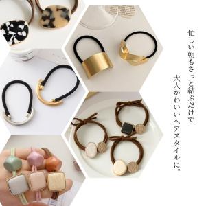 選べるヘアゴム 20種類 大人っぽい メタル ...の詳細画像1