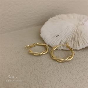 フープピアス アンティーク ゴールド シルバー...の詳細画像2