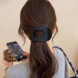 バンスクリップ ヘアクリップ 横開き マットカ...の詳細画像3