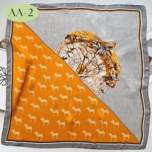 スカーフ バッグスカーフ ストール シルク風 ...の詳細画像2