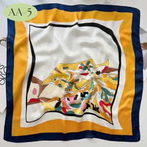 スカーフ バッグスカーフ ストール シルク風 ...の詳細画像5