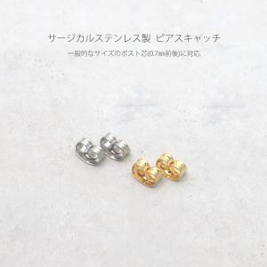 サージカルステンレス製 ピアスキャッチ (2ペア) / surgical-ps-catch