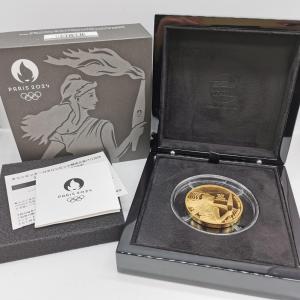 FRANCE フランス 500ユーロ プルーフ 金貨 5オンス 発行枚数99枚 2024年 パリオリンピック 『聖火リレー』フランス造幣局発行