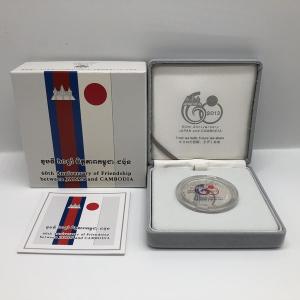 南極地域観測50周年記念貨幣発行記念メダル（純銀製） 【箱なし