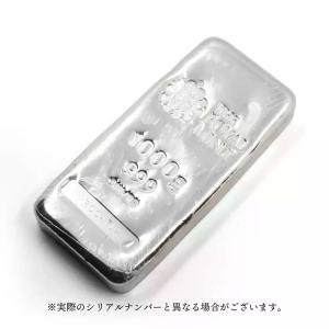☆即納追跡可☆ イギリス 銀の延べ板 1キロ(...の詳細画像5