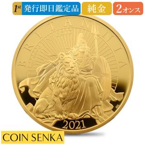 ☆即納追跡可☆ 【NGC最高鑑定】 イギリス 2021 エリザベス2世 ブリタニア 2オンス金貨 発行即日鑑定品 NGC PF70UC 箱付き