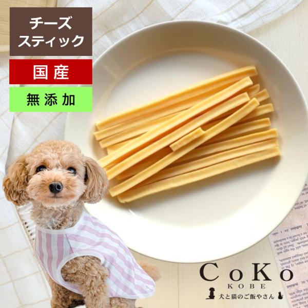 CoKoオリジナル 犬おやつ 無添加 国産 チーズスティック(40g) Cheese stick f...