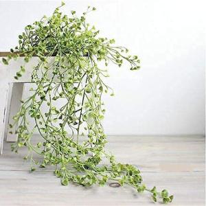BlueBOARDフェイクグリーン 造花グリーン 観葉植物 フェイクグリーン 造花藤 緑 葉 壁掛け...