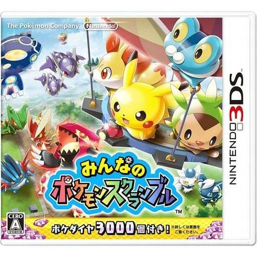 みんなのポケモンスクランブル Nintendo 3DS ゲームソフト 任天堂 ニンテンドー 【中古】