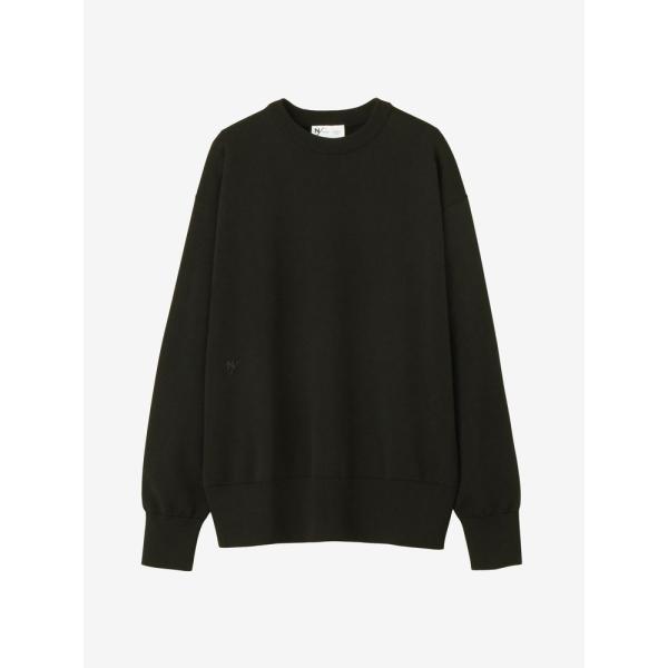ニュートラルワークス ウィフ ニッティングロングスリーブクルー メンズ スウェット KSU24316