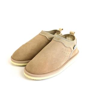 新品　SUICOKE スエードボアスリッポン 23cm ベージュ suicoke（スイコック） スエードシューズ SGY03 メンズ レディース