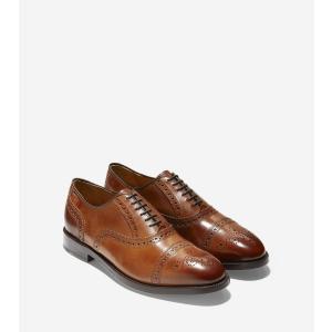 コールハーン Colehaan メンズ シューズ 靴 ドレスシューズ ニーランド ブローグ キャップトゥ オックスフォード mens C29534 CH ブリティッシュ タン