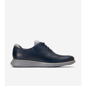 コールハーン Colehaan アウトレット メンズ シューズ オックスフォード 2.ゼログランド レーザー ウィング オックスフォード ラインド mens C37985｜colehaan