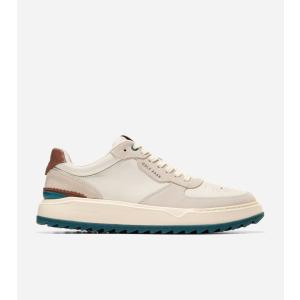 コールハーン Colehaan メンズ シューズ スニーカー グランドプロ クロスオーバー ゴルフ mens C42385 アイボリー/アンゴラスエード/アイボリー