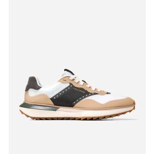 コールハーン Colehaan メンズ シューズ スニーカー グランドプロ アッシュランド ゴルフ mens C42394 ホワイト/CHバクホウィート/アイボリー