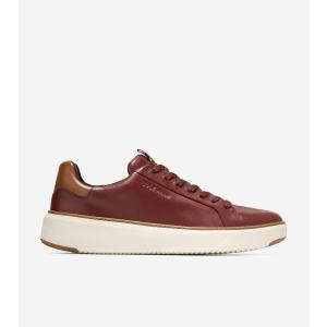 コールハーン Colehaan メンズ シューズ スニーカー グランドプロ トップスピン ウォータープルーフ mens C43741 ダークブリック/ニューキャラメル/アイボリー