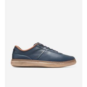 コールハーン Colehaan メンズ シューズ スニーカー グランドプロ パックウェル スニーカー mens C44753 ネイビーブレザー/CHスパイスド ブラウン/ナチュラル