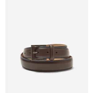 未使用品 BROOKS BROTHERS 本革ベルト ダークブラウン メンズ BROOKS BROTHERS（ブルックスブラザーズ） ベルト カウレザー ブレイド