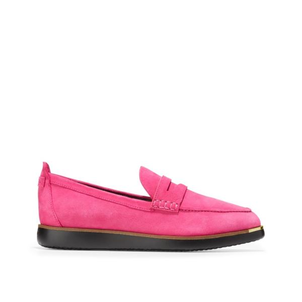 コールハーン Colehaan グランド アンビション トリー ペニー ローファー womens W...
