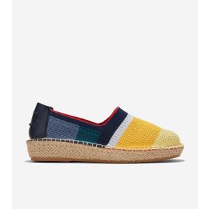 コールハーン Colehaan レディース シューズ ローファー & ドライバー クラウドフィール スティッチライト エスパドリーユ womens W25224 レモン/ アイス｜colehaan